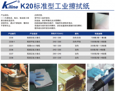 K20 standard  Industrial Wiping Series